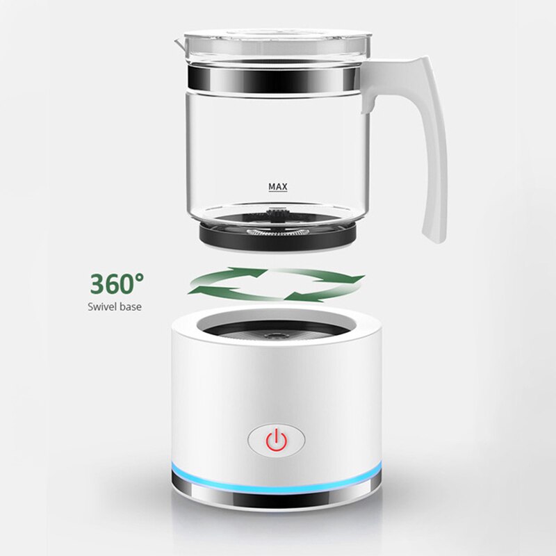 Melkopschuimer elektrische melkstomer zachte schuimmaker voor en koud melkschuim, koffie, latte, melkverwarmer eu-stekker