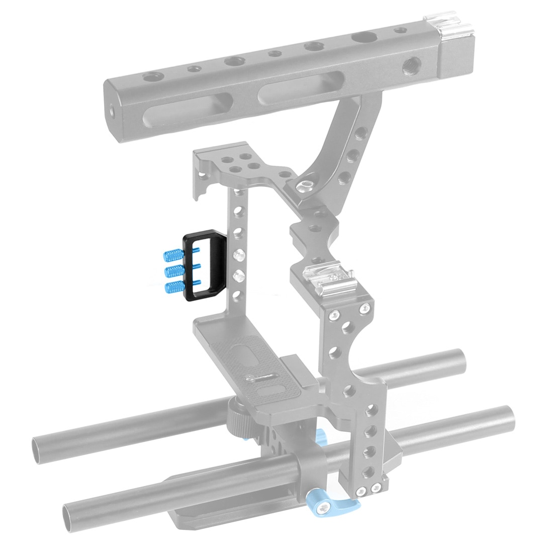 BGNing Aluminum alloy USB Cable Clamp for BMPCC 4K 6K Cable Clip Mount Adapter Holder for Blackmagic Pocket Cinema Camera