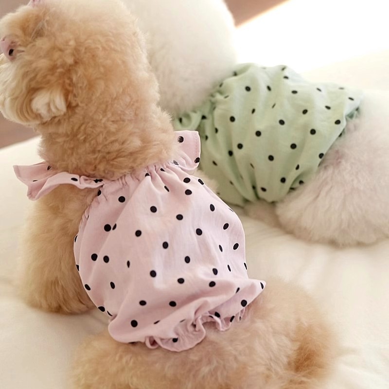 Robe d'été à fleurs pour chien, vêtements de princesse mignons pour chat et chien, Chihuahua Frnench bouledogue Bichon, Costume pour chien, jupe pour animaux de compagnie: L / Rouge