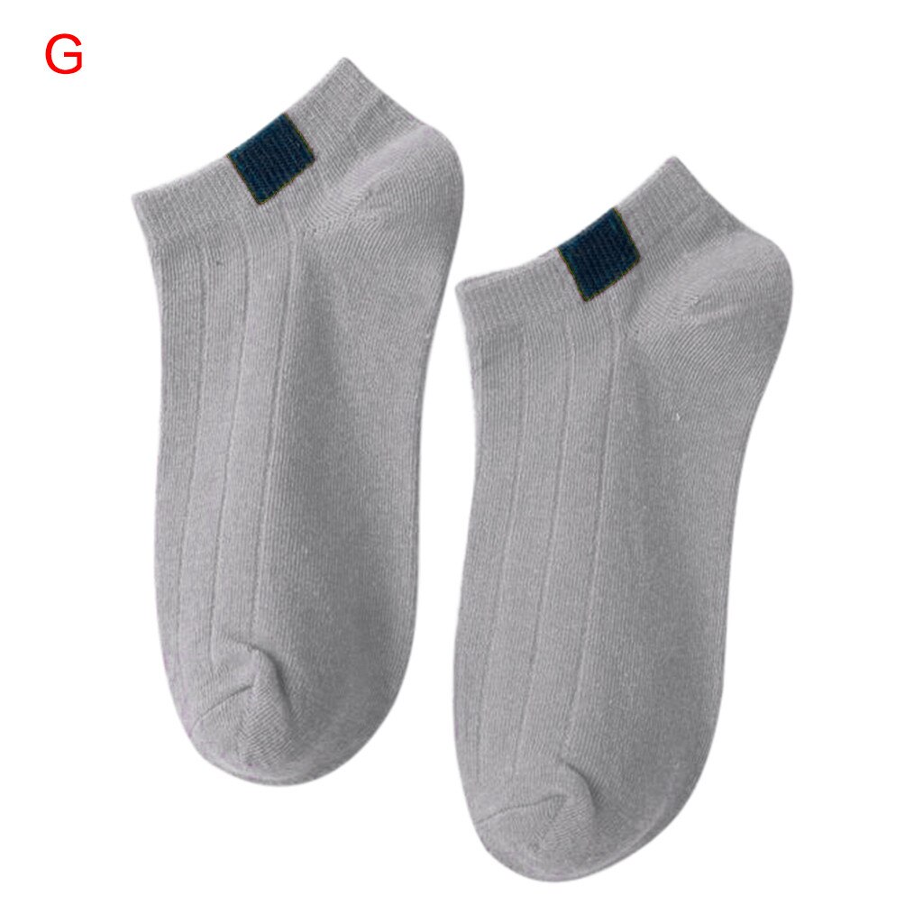 25 # Корейский Стиль Femmes Décontracté Coton Solide Couleur Pure Confortable Chaussettes Harajuku Style Sans Couture Coton Chaussettes: G