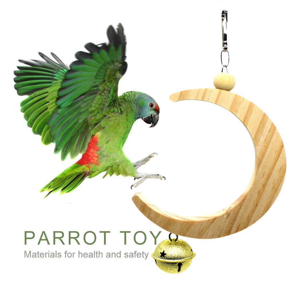 Photo inspiration: Gallery Detail: Parrot Swing Perch Stand Solid Wood Parakeet Branc