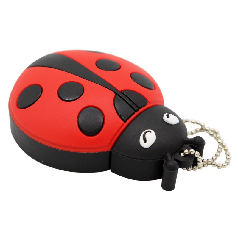 Carino cartoonAnimal coccinelle Cartoni Animati usb 4GB 8GB 16GB 32GB 64GB pendrive USB veloce unità creativo gifty Bastone Pendrive