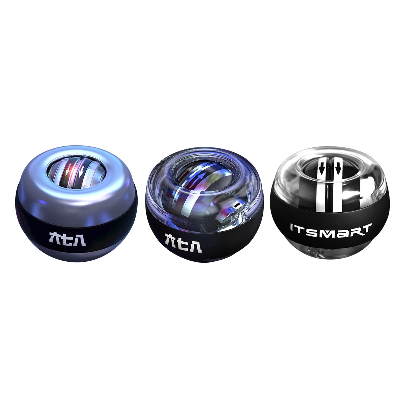 Wrist Trainer Exercises Forearm Strengthener Push/Auto-Start Ball