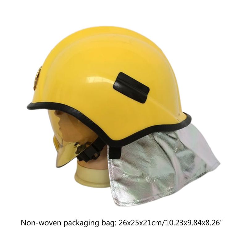 Rescue Helm Firefighter Helmt Beschermende Veiligheid Cap Brand Hoed Voor Aardbeving, F