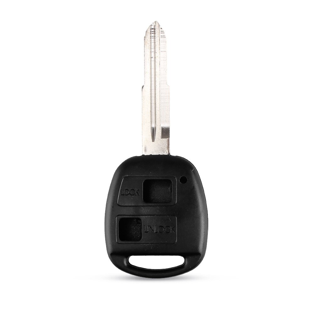 KEYYOU Car Key Shell 2/3 Buttons Remote Case for Lexus Es Rx Is Lx Gs IS200 RX300 ES300 LS400 GX460 For Toyota Uncut TOY48 Blade: 2 BT TYO41 Blade