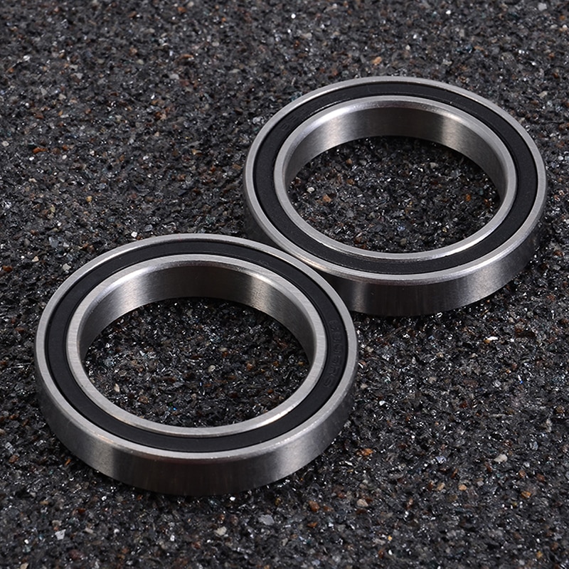 Rodamientos de cerámica para bicicleta de carretera, rodamiento de bolas de cerámica 6806 para Sram Rotor BB30/PF30/BB 386/BB, soporte inferior derecho, 2 uds.