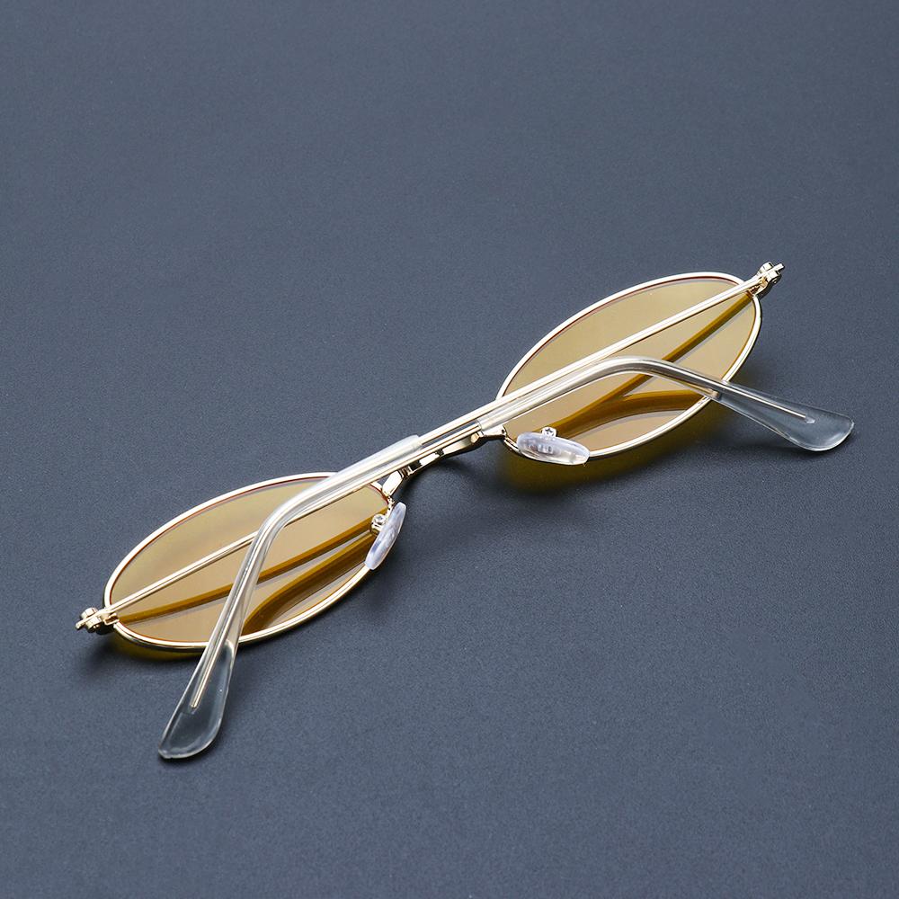 Rétro petites lunettes de soleil ovales Vintage nuances lunettes de soleil pour hommes femmes lunettes de lunettes rétro