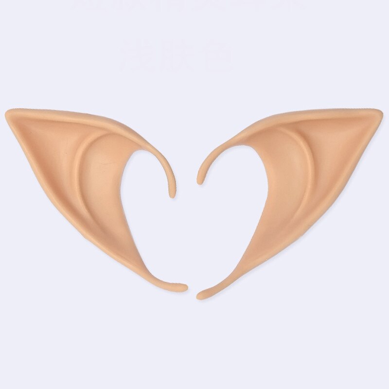 Orecchie da elfo di Halloween denti da vampiro zanne orecchio di gatto fascia morbida angelo Cosplay travestimento puntelli costume decorazioni per feste bambini giocattoli per adulti: Elf Ears -ST147A
