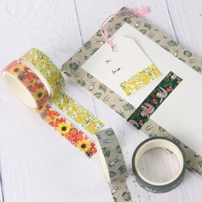 1X5 M bunte Netz washi Band hobbyhouse Papier DIY Planer Maskierung Band Klebebänder Aufkleber Dekorative Schreibwaren Bänder