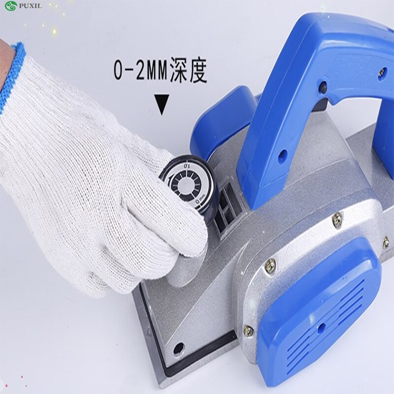 Wood Planer 220V Electric Handheld Planer 1000W High-Power Multi-Function Table Planing Machine DIY Woodworking Tool