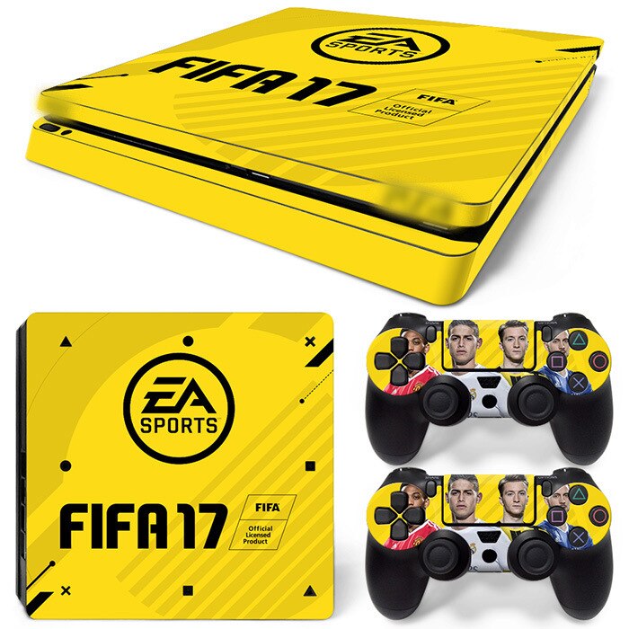 Ps4 slanke spillkonsoller selvklebende papir fargerike klistremerker hud klistremerke kule klistremerker fifa 19: Tn  ps4 slank 1522
