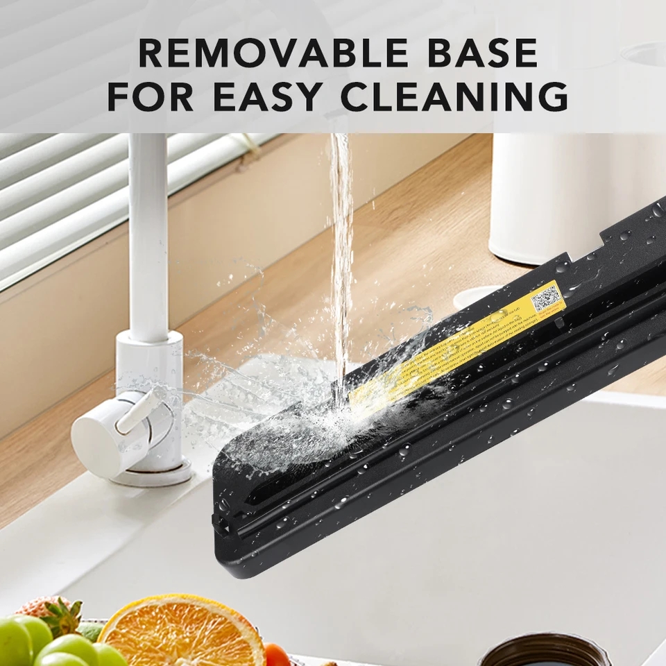 Vakuumförslutare för mat, torr, våt, vakuumförpackningsmaskin för mat med uv-köksförvaringsförslutningsmaskin för mat, inbyggd skärare