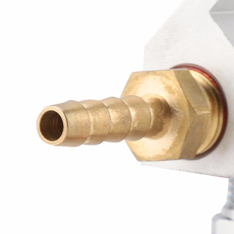 2 Way Beer Brewing Gas Manifold CO2 Distributor Splitter Beer Integrated Check Valves Homebrew Beer Making Brewing Tool