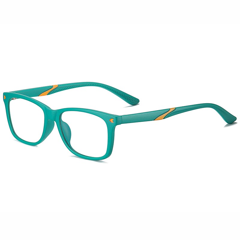 Dreng pige optisk vision pleje computer briller unisex blå lys blokerende briller fleksible børn briller: C3