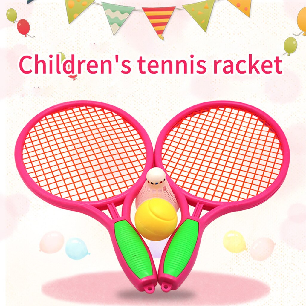 Children's Badminton Tennis Racket Beginner Training Outdoor Kindergarten Toys Tennis Training Tool Fitness Equipment #41