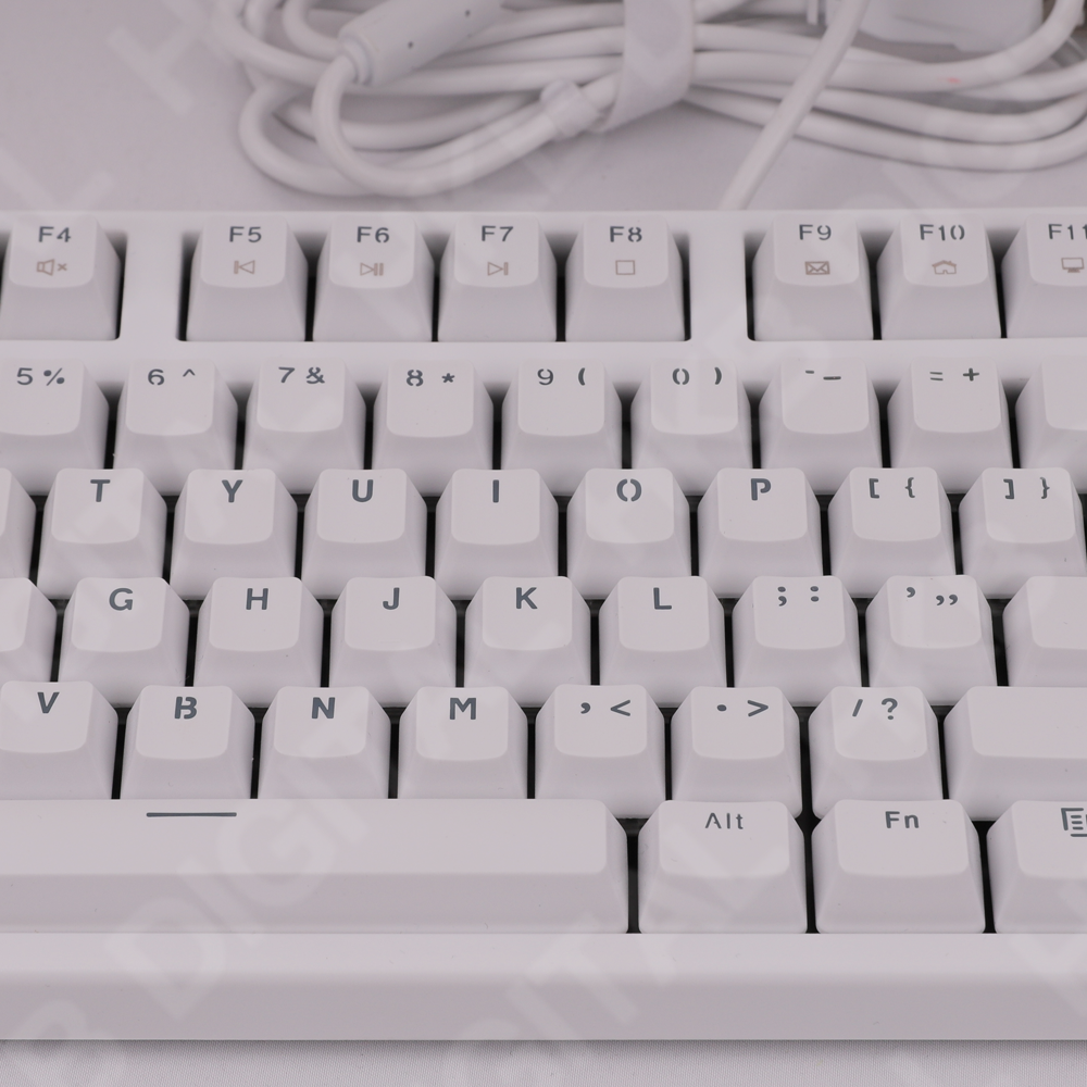 Mechanical Keyboard Keycaps White Color Transparent Backlight OEM Profile for GK61 Anne Pro 2 60% 68% 80% Keyboard PC Game
