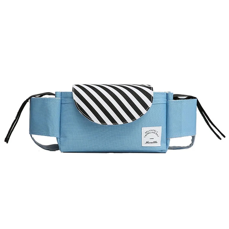 Large capacity baby stroller hanging bag flip wipes storage box baby diaper bags organizer shoulder bag shoulder bag mummy bag tote: Green