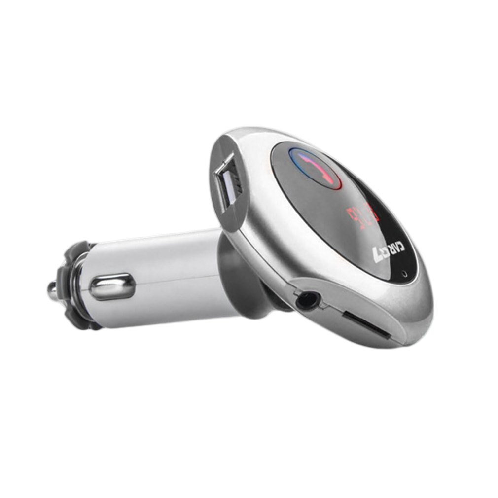 Auto Speler Dual Usb Draadloze W Slot-In Fm-zender MP3 Speler 360 Graden Roterende Car Charger