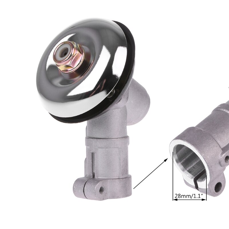 Cabezal de engranaje 9T de 26/28mm, cepillo de caja de cambios, cortador de césped, pieza de cortacésped: 28mm