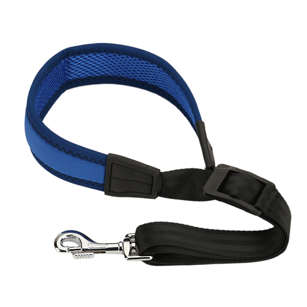 Saxophon Nacken Gurt Gürtel für Alt Tenor Sopran w/Haken Verschluss dehnbar: Blau
