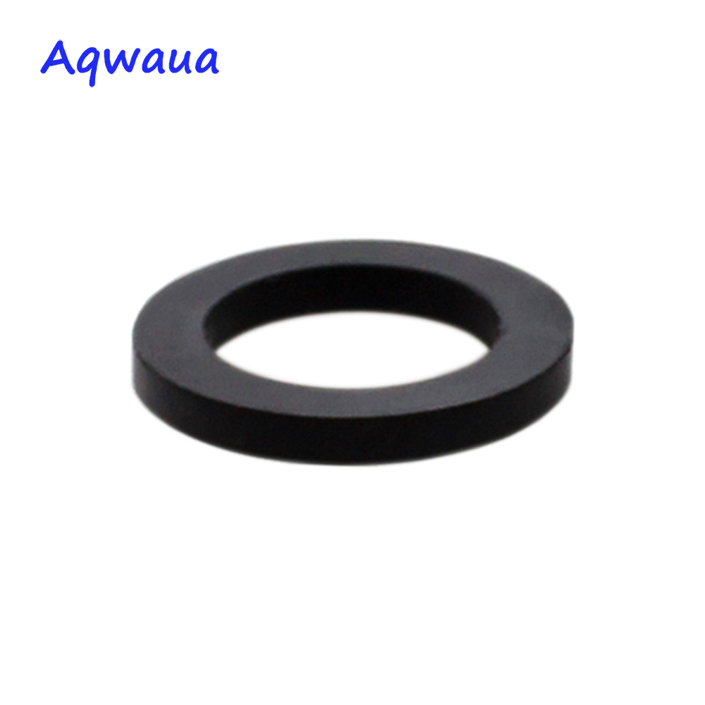 Aqwaua 100 Stück 21 mm Gummi-Unterlegscheibendichtungen, Innengewinde, O-Ring, flacher Ring für Badezimmer-Wasserhahn-Zubehör