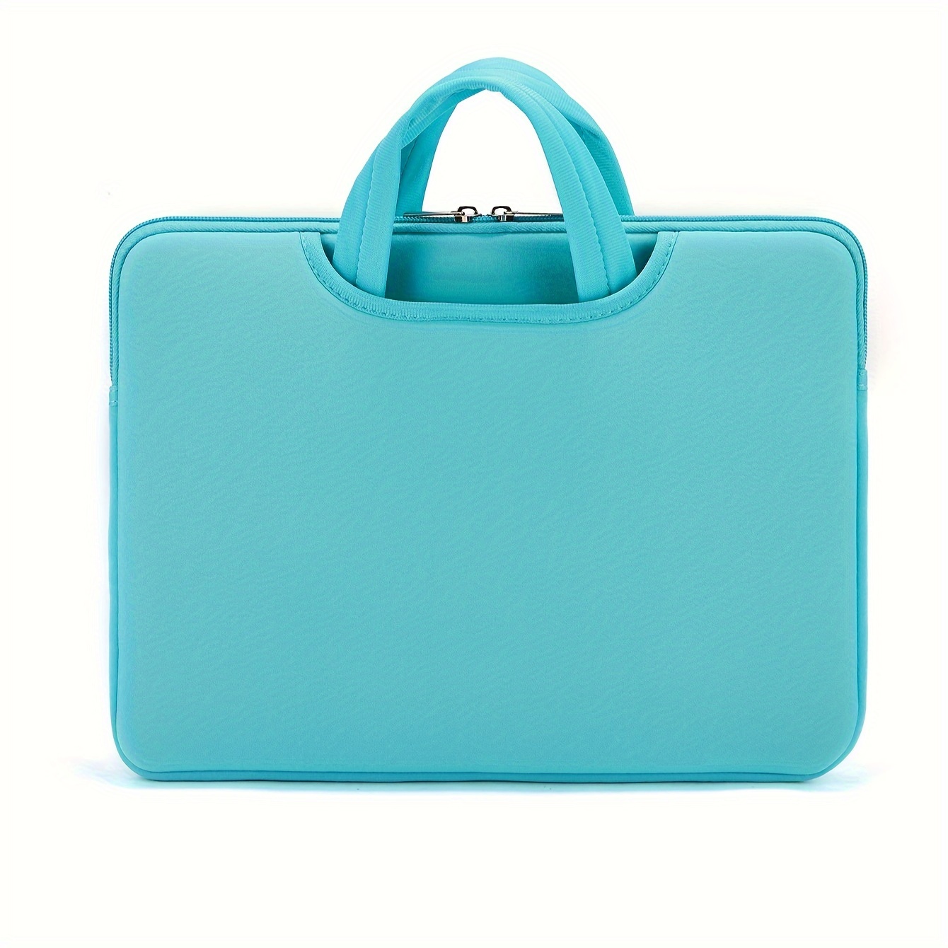 Laptoptas voor 13/14/15/15.6- inch laptops, met voorvak ruimte voor een oplader en muis. ruime laptoptas.: 12 " / Lichtblauw