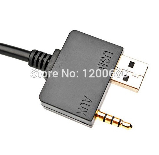3.5mm Auto USB AUX Interface Input Kabel Voor Hyundai Kia Voor iPhone