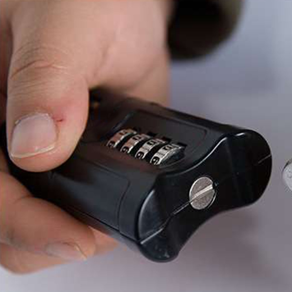 Tamper-proof Waterproof Four-digit Password Combination Code Lock Door Padlock