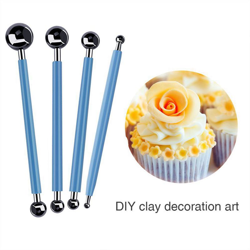 15 Pieces Carving Modeling Tool Set Including Ball Stylus Clay Sculpting Tools, Dual-Ended Pottery Tools, Ball Rod Stylus