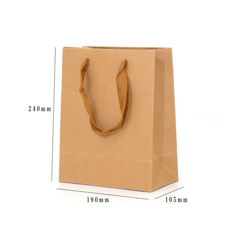 Xin Jia Yi Packaging Newest Kraft Paper Bags Paper Shopping Bag: 19x10.5x24cm
