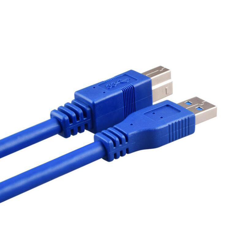 JSJ USB 3.0 Printer Cable Type A to TypeB Usb High Speed Transmission Cable