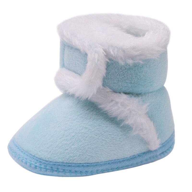 Winter Baby Boy Girl Cotton Boots Casual Shoes First Walkers Newborn Cute Non-slip Soft Sole Shoe Warm: L / L