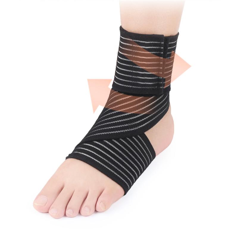 1pc cheville soutien orthèse extensible réglable élastique Nylon entorse Blet cheville enveloppes cheville pansement pour courir basket Football