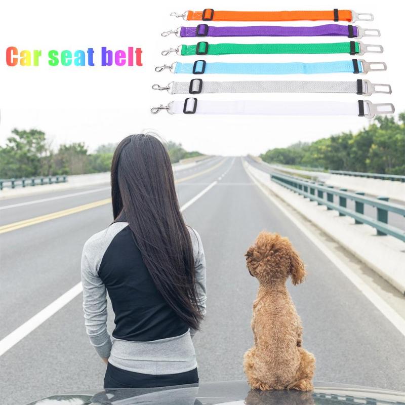 Dog Seatbelt Harness Car Headrest Restraint Adjustable Vehicle Seat Belts Safety Leads For Pets Cats Dogs - View #6