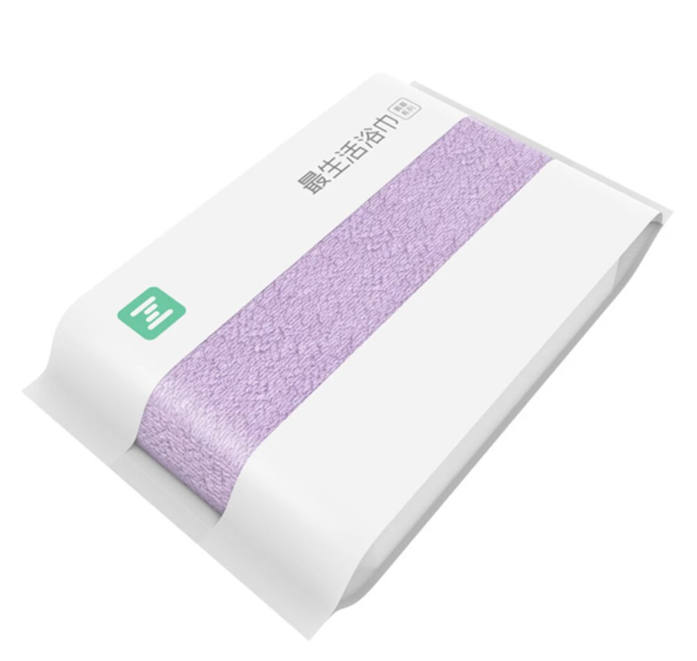 opprinnelig xiaomi mijia zsh badehåndkle 100%  bomullshåndklær baderomsfarger svært absorberende badehåndklær dårlig 27.5 x 55 tommer