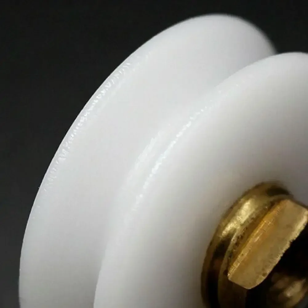 4/8 Stuks Douchedeur Rollers/Lopers/Wielen Gegroefde 22 Mm Diameter Douche Schuifdeur Wiel Runner Katrol douche Onderdelen