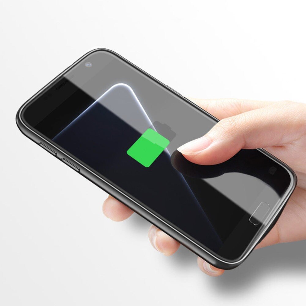 Étui d'alimentation pour batterie Samsung, batterie 5000 mah, étui de batterie Galaxy S7 bord,