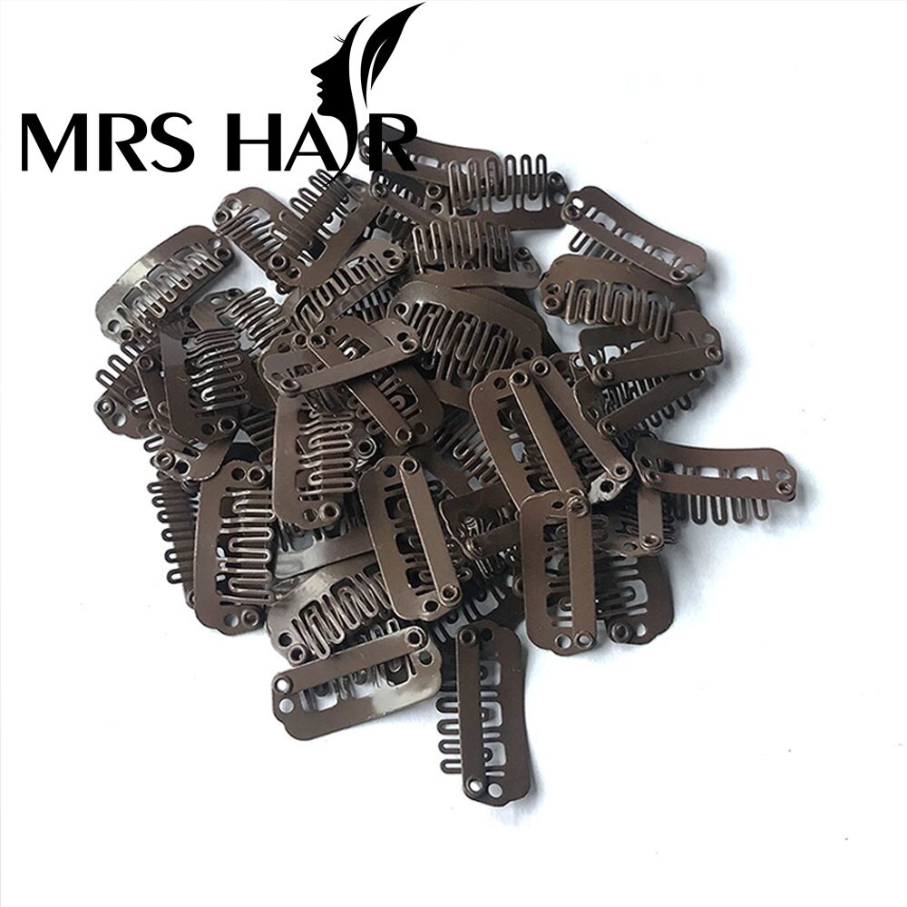 20/50pc 3,2 cm clip de extensión de cabello U Clips de peluca para extensiones de cabello Clip de cabello pinzas para el cabello accesorios de peluca pinzas para el cabello de salón