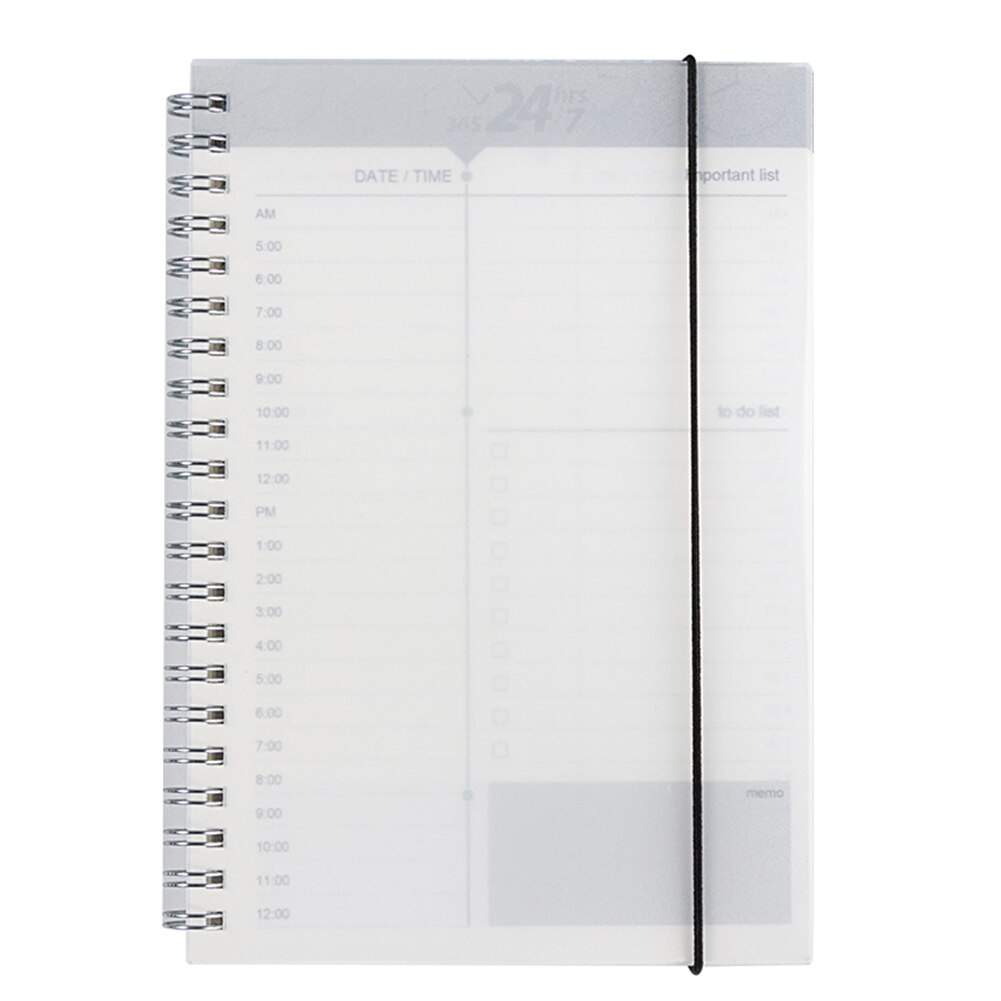 Kalender dagsorden ugeplanlægger skole papirvarer  a6 dagbog notesbog 106 ark 80 gsm papir lille dagbog noter lommebog: Marine blå