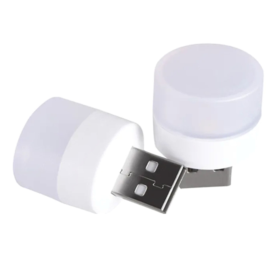 1/10Pcs Mini USB Night Light Eye Protection Book Reading Light USB Plug Computer Mobile Power Charging LED Night Lamp Warm White