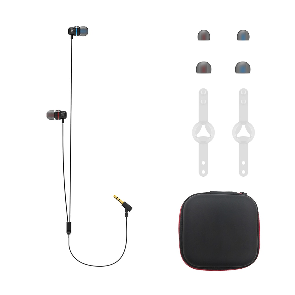 Vr In-Ear Hoofdtelefoon Set Voor Oculus Quest 2 Geluidsisolerende Oordopjes Oortelefoon Vr Headset Met 3D 360 Graden surround Sound: Black