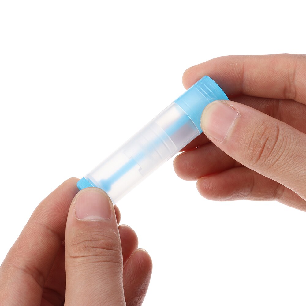 10 st läppbalsam tuber tomma plast läppbalsam tub läppstift tub chapstick behållare läppstift behållare för hantverk diy