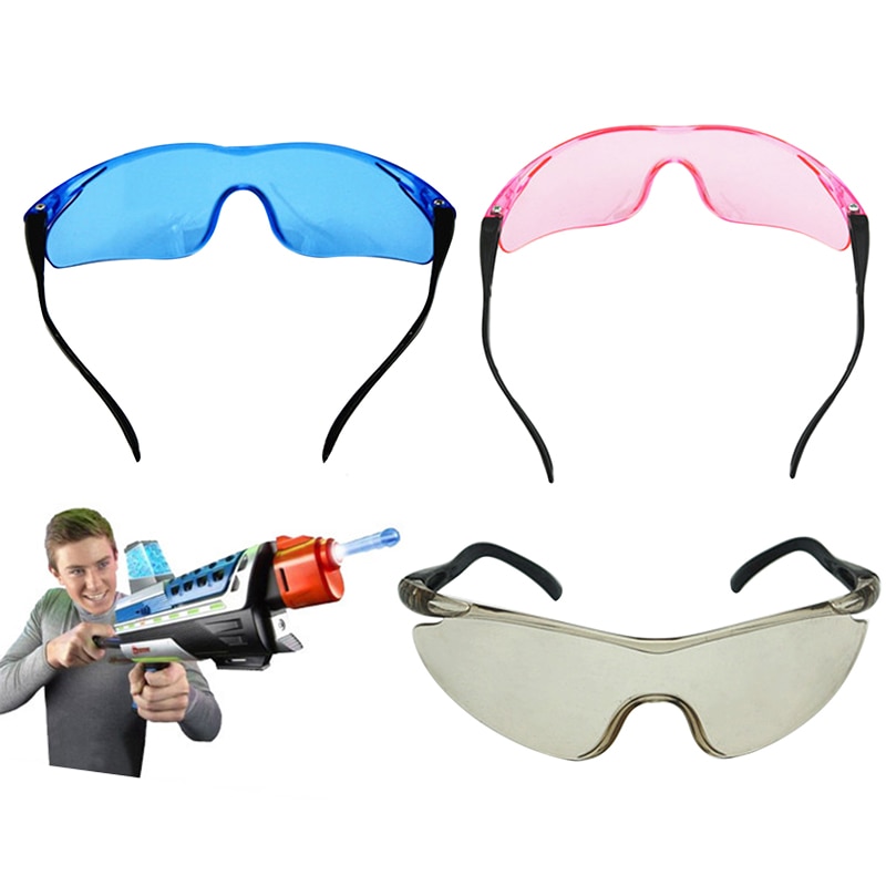 Outdoor Goggles Eyes Glasses Clear Lens For Toy Gun Accessories Children Game Toy Outdoor Plastic Durable Toy Glasses