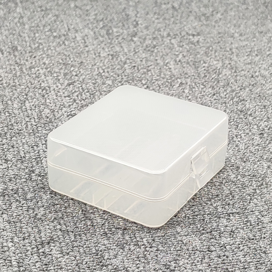 Caja de almacenamiento de batería 26650, estuche protector de almacenamiento de batería 2*26650 adecuado para 2 uds de baterías 26650