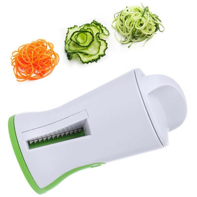 Plantaardige Spiralizer Fruit Rasp Spiral Slicer Cutter Spiralizer Voor Wortel Komkommer Courgette Keuken Gereedschap Gadge