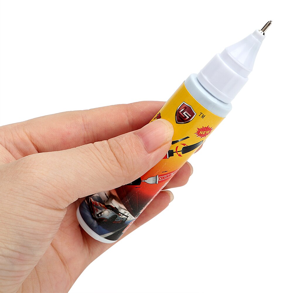 2 stk auto lak pen bil ridse reparation værktøj sort auto pleje fix it pro bil lak pleje bil-styling vedligeholdelse