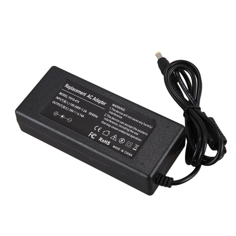 90W AC Adapter Laptop Charger for Samsung NP550P5C Np350V5C Np355V5C Np355E7C Np-R620E R780E 19V 4.74A Power Adapter