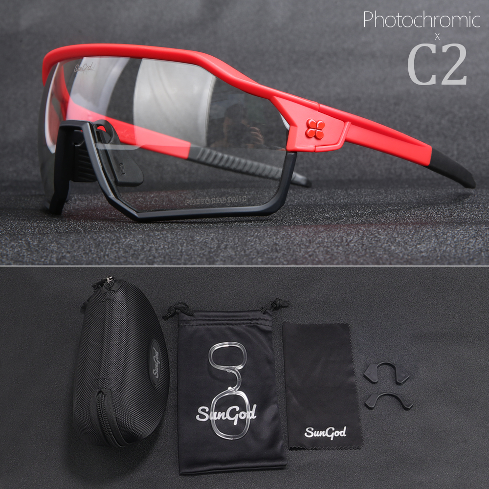 SunGod Cycling Glasses UV400 Man Mountain Bike Glasses Bicycle Fishing Sports Sunglasses Polarized Cycling Sunglasses Eyewear: Yellow