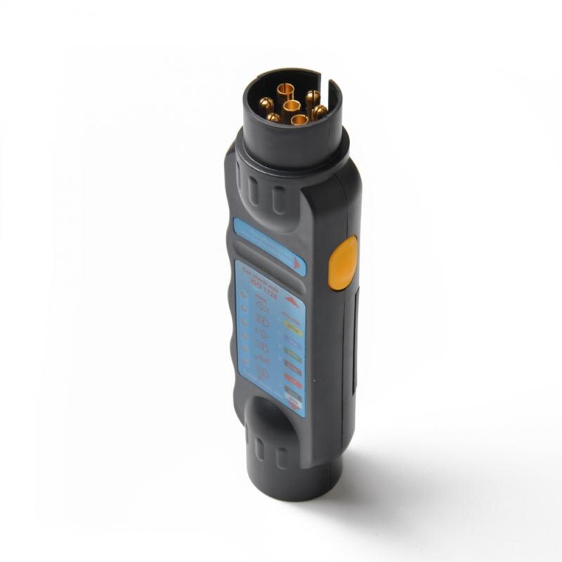 Neue 7 Stift Auto Abschleppen Licht Tester Anhänger Wohnwagen Abschleppen Abschleppen Bar Licht Verdrahtung Schaltkreis-Tester Steckdose diagnostizieren Werkzeuge