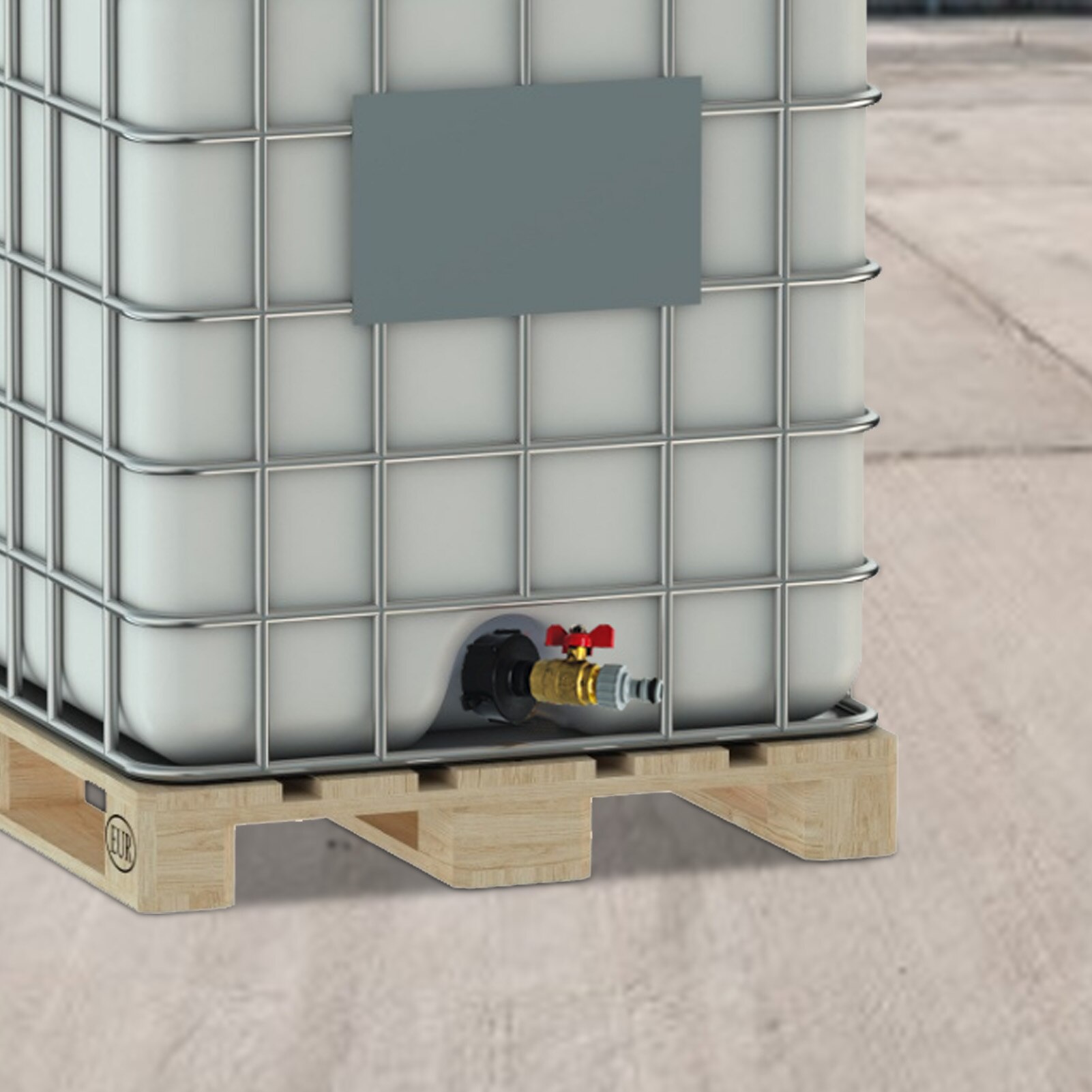 Metal Durable IBC Tank Tap Adapter S60x6 Coarse Thread Connector Garden Water Connectors Water Cube Replacement Valve Fitting